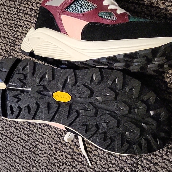 Maison Kitsune x Brandblack collab multicolor knit sneakers sz 38 - Picture 6 of 6